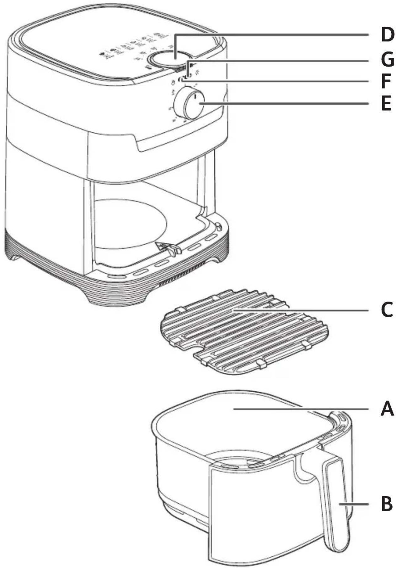 MOULINEX Easy Fry & Grill EZ501A - ROZWIĄZYWANIE EWENTUALNYCH PROBLEMÓW - 1