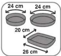 MOULINEX Easy Fry AL556D - Los platos - 1