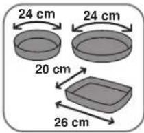 MOULINEX Easy Fry AL556D - Πιάτα - 1
