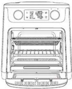 MOULINEX Easy Fry AL556D - Rack position - 1