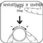 MOULINEX Easy Fry AL556D - Manuālos iestatījumus - 4