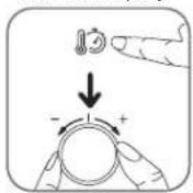 MOULINEX Easy Fry AL556D - Manuálne nastavenia - 1