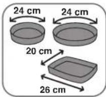 MOULINEX Easy Fry AL556D - Съдовете - 1