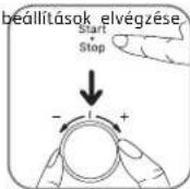 MOULINEX Easy Fry AL556D - Manuális beállításokat - 4