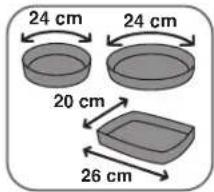 MOULINEX Easy Fry AL556D - Os pratos - 1