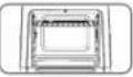 MOULINEX Easy Fry AL556D - Positie van accessoires - 3