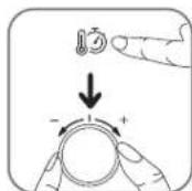 MOULINEX Easy Fry AL556D - Configuración manual - 2