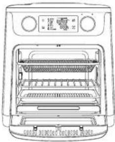 MOULINEX Easy Fry AL556D - Θέση εξαρτημάτων - 1