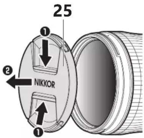 NIKON NIKKOR Z 600mm f/6.3 VR S - Vis de verrouillage du collier pour trépied - 1