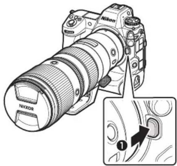 NIKON NIKKOR Z 600mm f/6.3 VR S - Retrait de l'objectif - 1