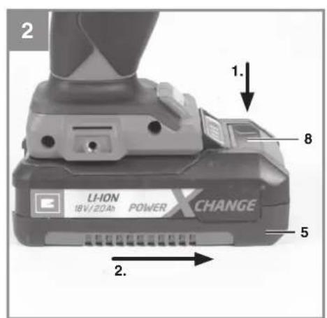 EINHELL TP-CD 18/50 Li-i BL - 2
