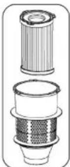 ProfiCare PC-BS 3133 - De filtereenheid - 1