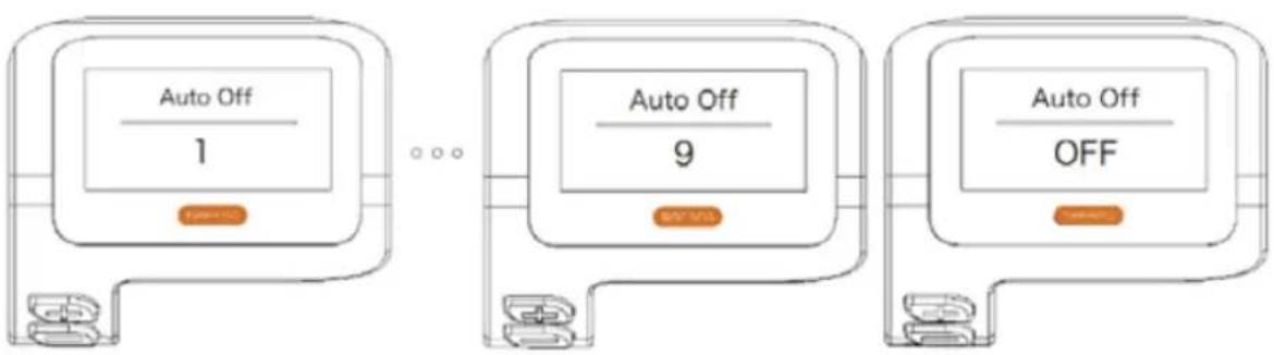 SHARP BK-ED06E - 1) Inställning av display - 4