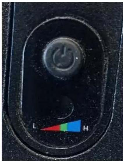 SHARP BK-ED06E - Avläsning av batteriets laddningsnivå - 1