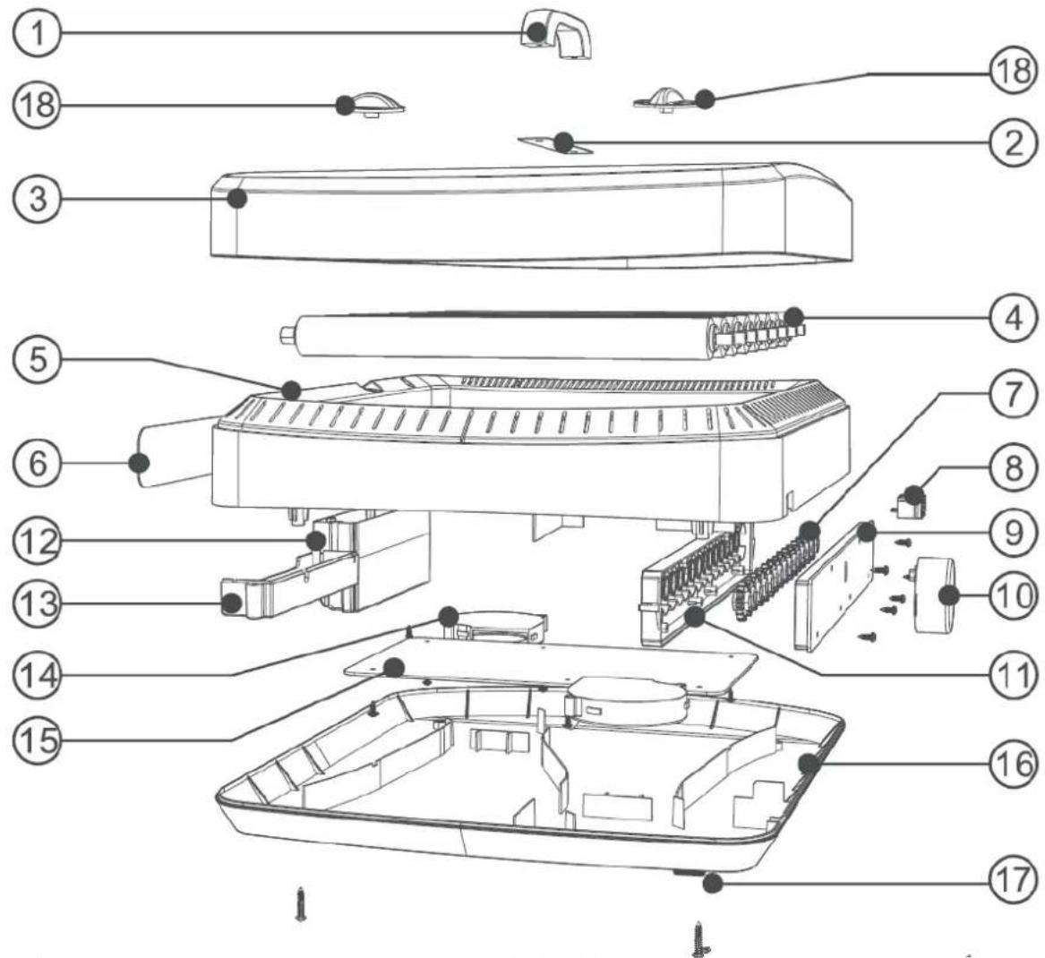 Wiesenfield WIE-IN-110 - Beschreibung des Geräts - 1