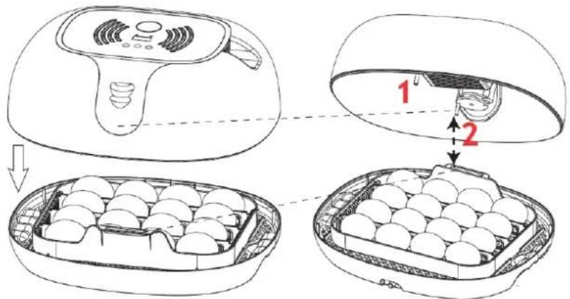 Wiesenfield WIE-IN-100 - Cerrar la tapa - 1