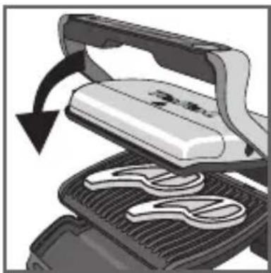TEFAL OptiGrill+ - automatische Garprogramme und ein manueller Modus mit vier verschiedene Temperaturestellungen - 6