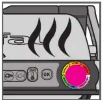 TEFAL OptiGrill+ - programas de coccción automaticos y un modo manual que dispone de quatre ajustes de temperatura differs - 4