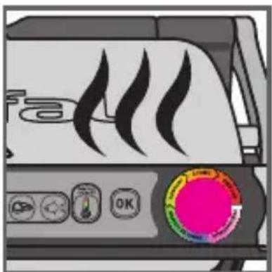 TEFAL OptiGrill+ - automatische bereidingsprogramma's en handmatige stand met 4 verschlende temperatuurinstellungen - 3