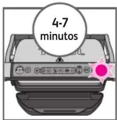 TEFAL OptiGrill+ - programas de coccción automaticos y un modo manual que dispone de quatre ajustes de temperatura differs - 3