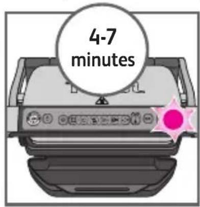 TEFAL OptiGrill+ - programmes de cuisson automatiques et un mode manuel compteant quatre réglages de température différents - 2