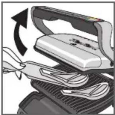 TEFAL OptiGrill+ - Steking av store mengder mat - 1