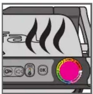 TEFAL OptiGrill+ - automatic cooking programmes and manual mode that feature four different temperature settings - 3