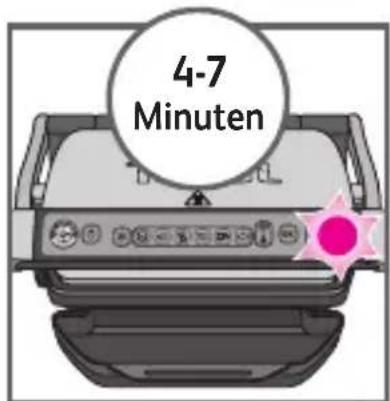 TEFAL OptiGrill+ - automatische bereidingsprogramma's en handmatige stand met 4 verschlende temperatuurinstellungen - 2