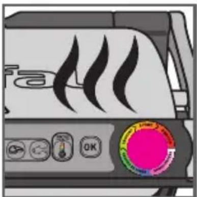 TEFAL OptiGrill+ - automatiske stekeprogram og manuell innstilling med fire ulike temperaturinnstlinger - 3