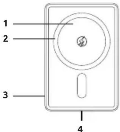 INTENSO MW5000 - Tasto funzione (ON/OFF) - 1
