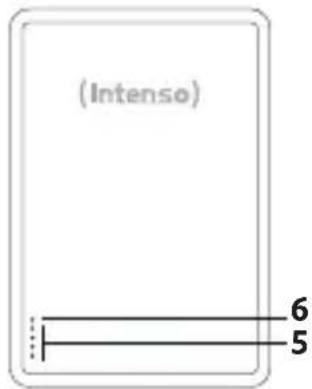 INTENSO MW5000 - Visão geral do aparelho - 2