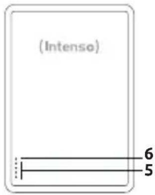 INTENSO MW5000 - Přehled přístroje - 2