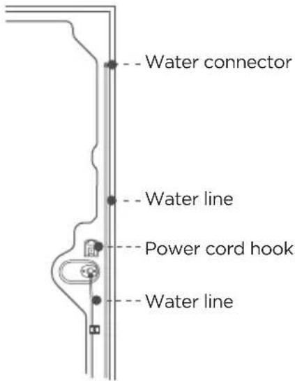 MIDEA MRB23D5AST - Connecting the water line to the refrigerator - 1
