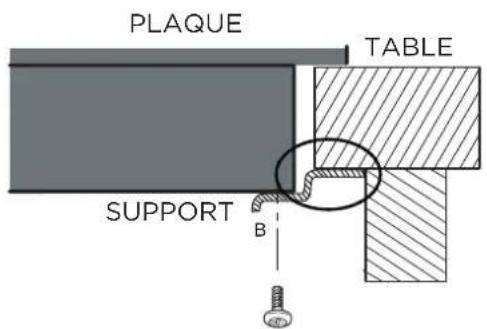 MIDEA MIH740T279K0 - Réglage de la position du support - 3