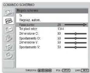 SONY FWD-42LX1 - Regolazione manuale - 1