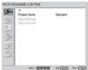 SONY FWD-42LX1 - 按 MENU 键。 - 1