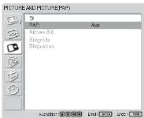 SONY FWD-42LX1 - Drücken Sie MENU. - 2