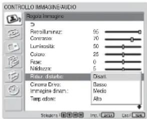 SONY FWD-42LX1 - Riduz. disturbo (Noise Reduction, riduzione del disturbo) - 1