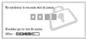 SONY FWD-42LX1 - Pour activer le verrouillage antivol - 3