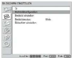 SONY FWD-42LX1 - Konfigurieren der Mehrbildanzeige - 2