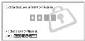 SONY FWD-42LX1 - Para activar el bloqueo de seguridad - 3