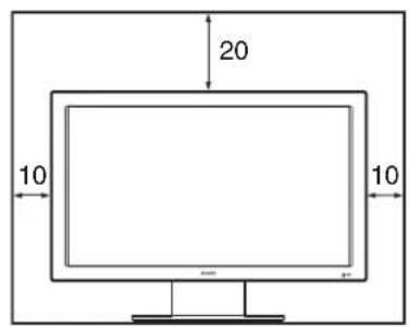 SONY FWD-42LX1 - スタンド（別売り）を使用する場合 - 1