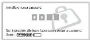 SONY FWD-42LX1 - Immettere una password. - 2