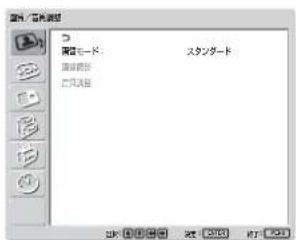 SONY FWD-42LX1 - カラーマトリクスを調整する - 1