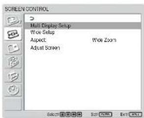 SONY FWD-42LX1 - 按 MENU 键。 - 2