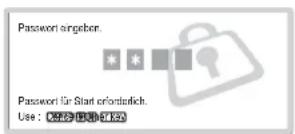 SONY FWD-42LX1 - So aktivieren Sie die Sicherheitssperre - 1