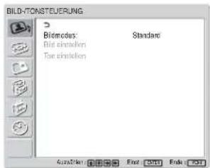 SONY FWD-42LX1 - Drücken Sie MENU. - 1