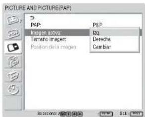 SONY FWD-42LX1 - Cuando se selecciona P&amp;P - 1