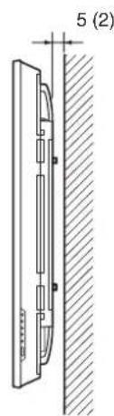 SONY FWD-42LX1 - When using the stand (not supplied) - 6