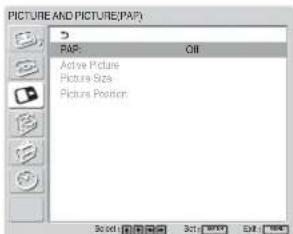 SONY FWD-42LX1 - PICTURE AND PICTURE (PAP) - 1